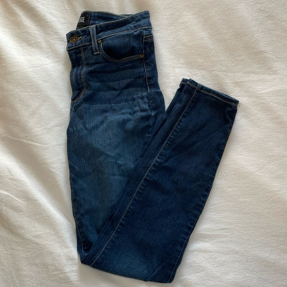 Paige skinny jeans, size 25